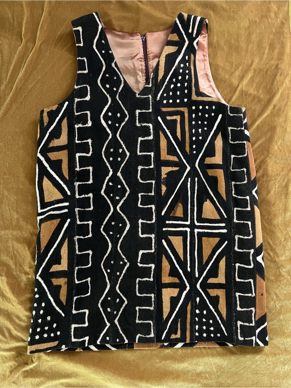 Volup Vintage Tapestry Sleeveless Shift Dress